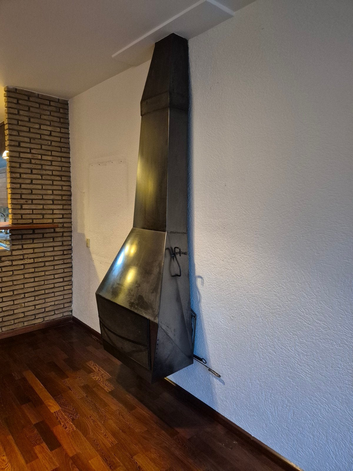 Vintage Gashaard - Gaat eruit ivm verbouwing, Huis en Inrichting, Haarden, Ophalen, Gebruikt, Hangende haard, Gashaard