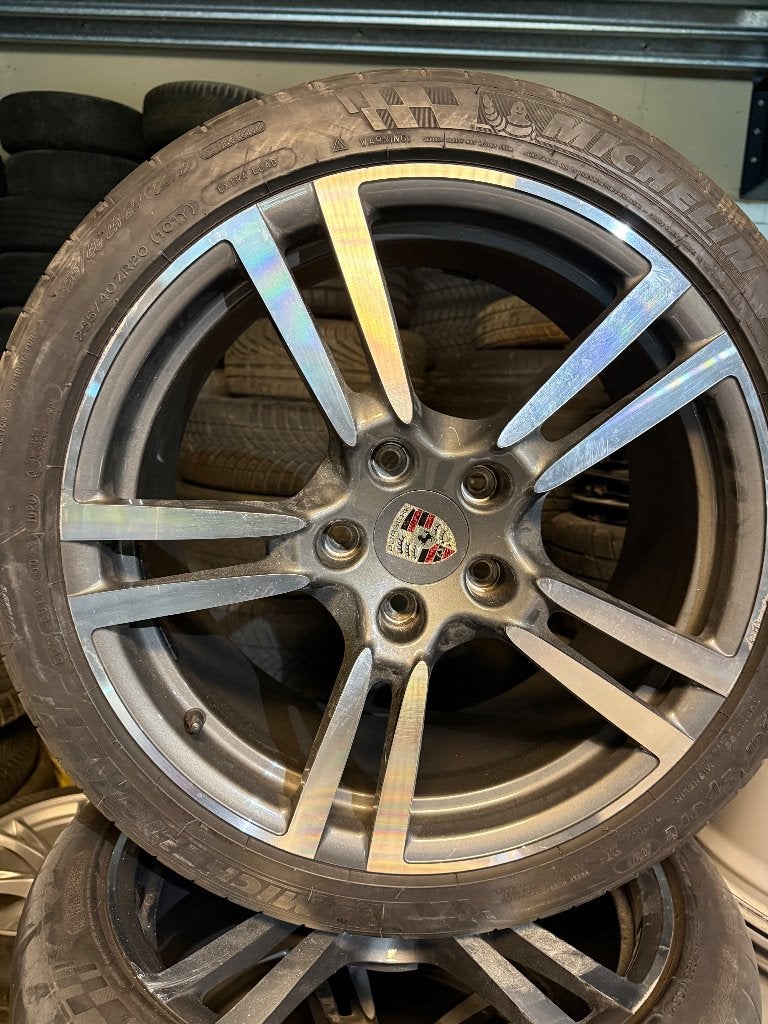 originele Porsche 20 inch velgen, Auto-onderdelen, Banden en Velgen, Ophalen, Gebruikt, Velg(en), 275 mm