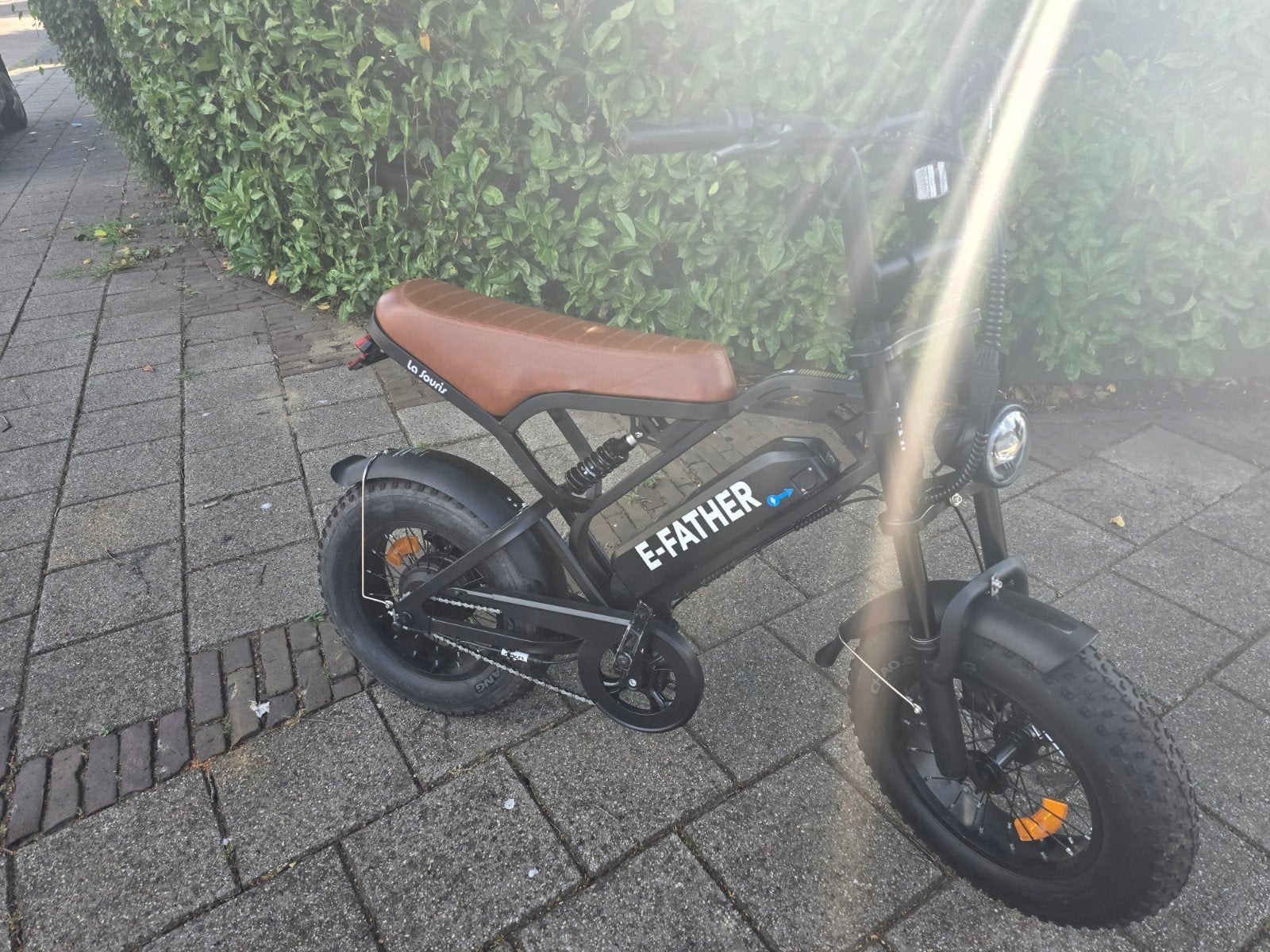 Fatbike Mini E-Father - Vaste prijs, Zo goed als nieuw, Minder dan 47 cm, 30 tot 50 km per accu, Ophalen