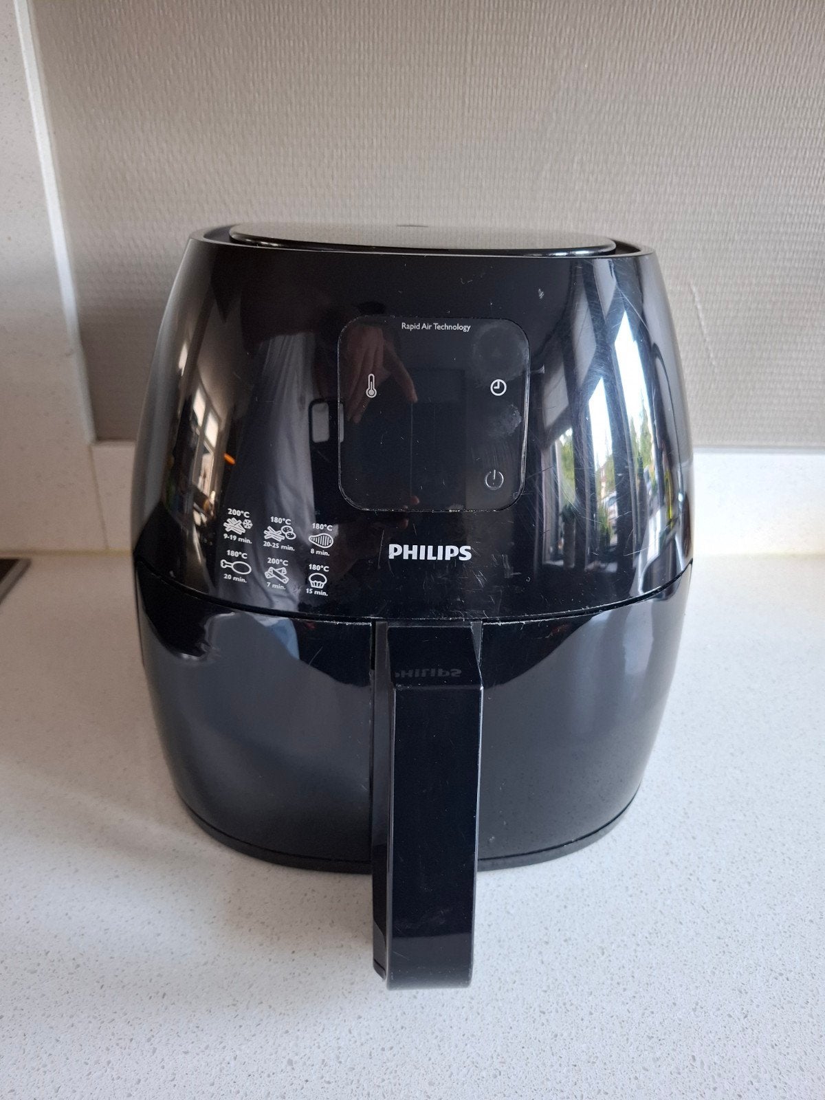 Philips Airfryer met bakplaat en grillplaat, Ophalen, Gebruikt, Airfryer XL, 1000 t/m 1499 gram