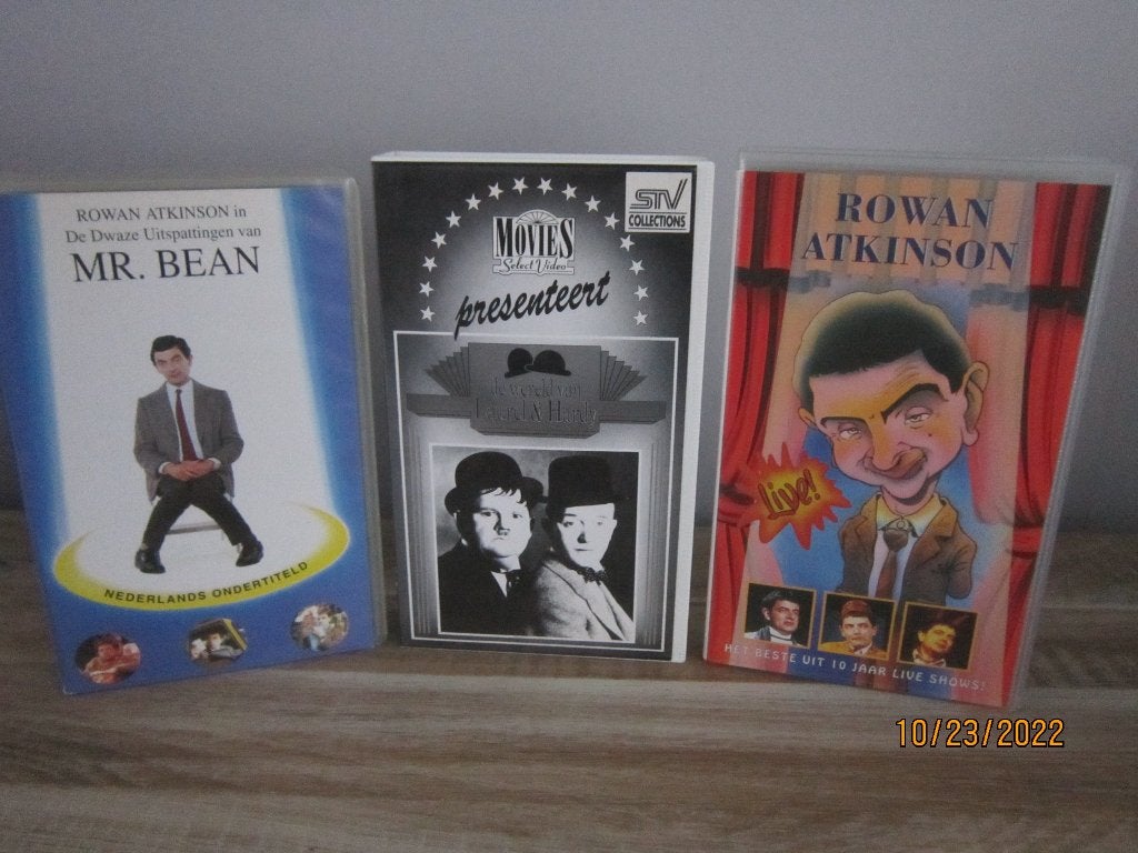 Comedy op VHS ( Video ) 6 stuks, Alle leeftijden, Ophalen of Verzenden, Zo goed als nieuw, Tv-serie of Tv-programma