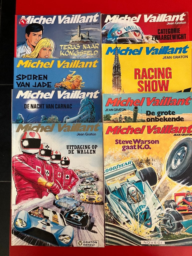 22 stuks Michel Vaillant, Meerdere stripboeken, Ophalen of Verzenden, Gelezen, Jean Graton