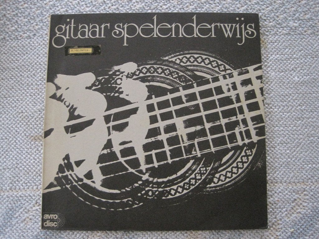 elpee met speeloefeningen Gitaar Spelenderwijs, LP, Gebruikt, Overige genres, Ophalen of Verzenden