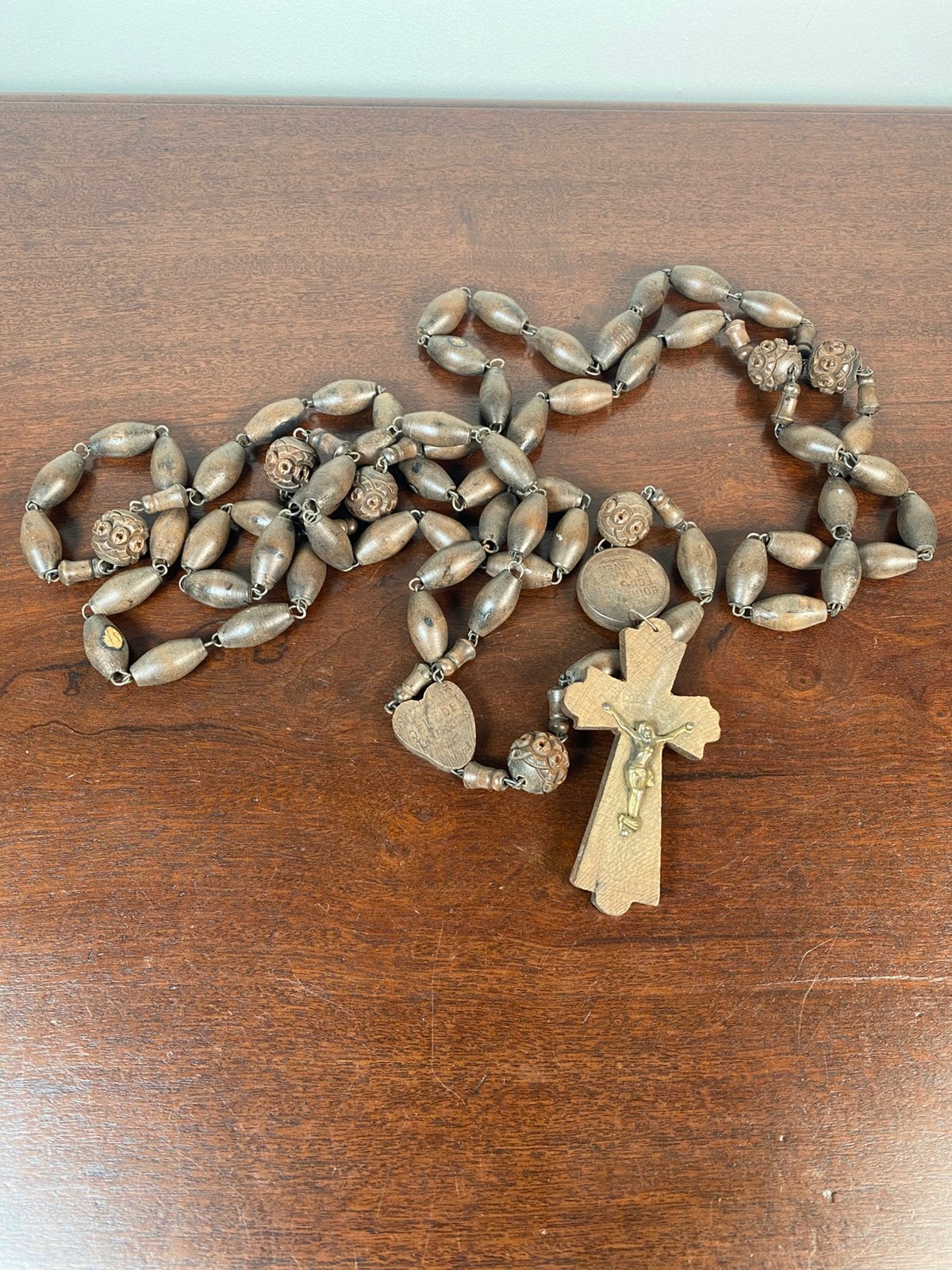 Grote rozenkrans 19e eeuw, Ophalen of Verzenden