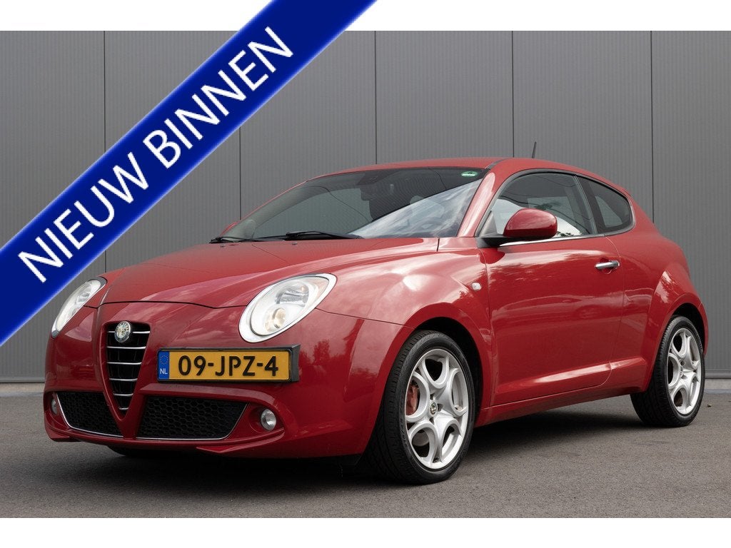 Alfa Romeo MiTo 1.4 T | 155 PK | CLIMATE | CRUISE (bj 2009), Voorwielaandrijving, Euro 5, Zwart, 4 cilinders