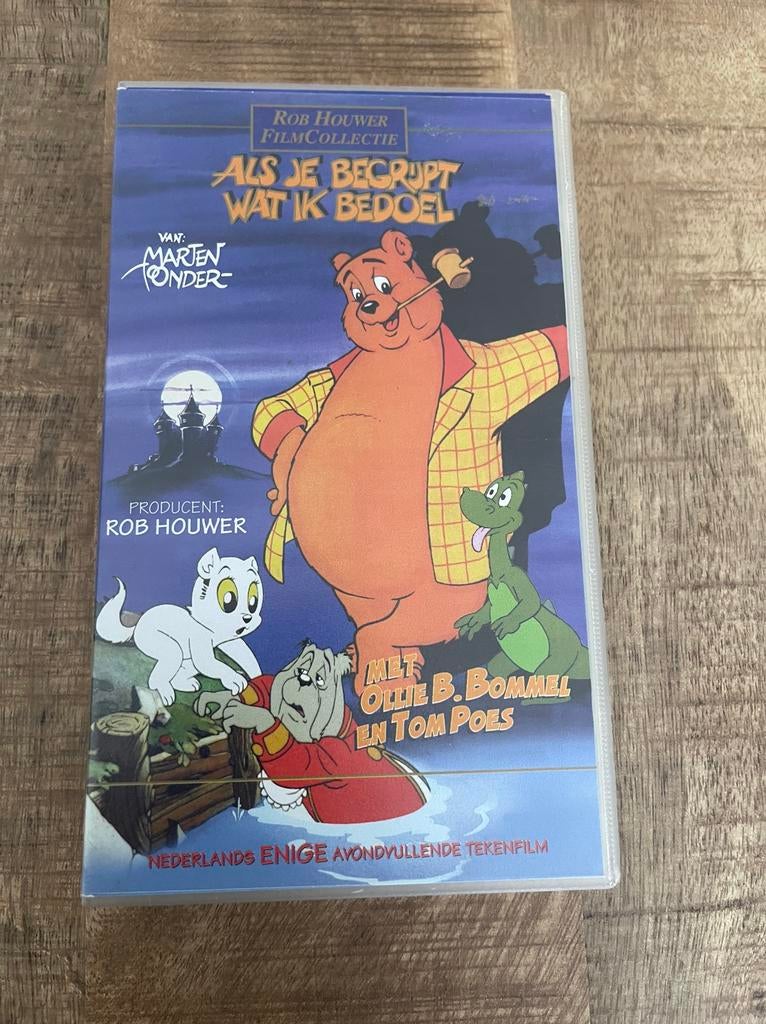 Tom Poes Bommel tekenfilm Nederlands gesproken toonder, Verzamelen, Ophalen of Verzenden, Olivier B, Bommel en Tom Poes, Zo goed als nieuw