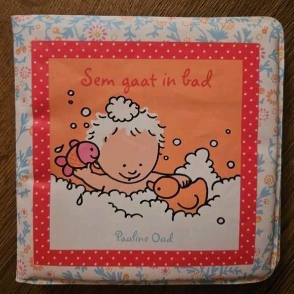 Sem gaat in bad - Pauline Oud (badboekje), Boeken, Kinderboeken | Baby's en Peuters, Ophalen of Verzenden, Uitklap-, Voel- of Ontdekboek