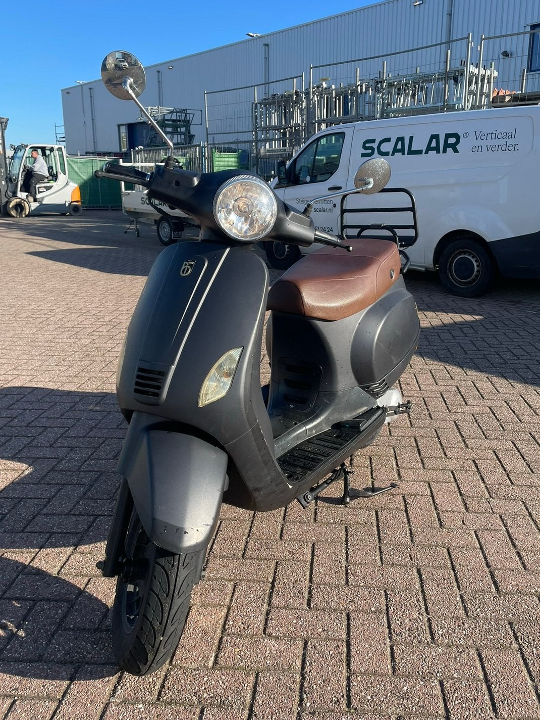 BTC RIVA (blauw kenteken, 25 km/u) / 6630km / Garantie, Overige merken, Gebruikt, Tomasoomens.zakelijk@gmail.com, Tomas Scooters