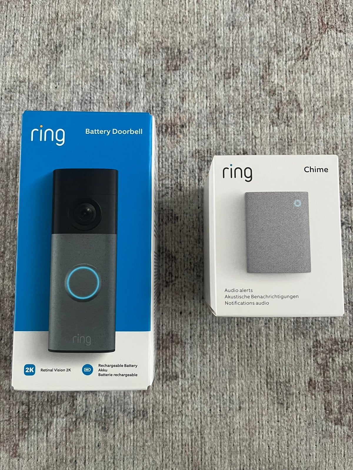 Ring Doorbell 2K + Chime 3 – Nieuw en geseald met factuur, Verzenden, Ingebouwde camera, Nieuw, Draadloos