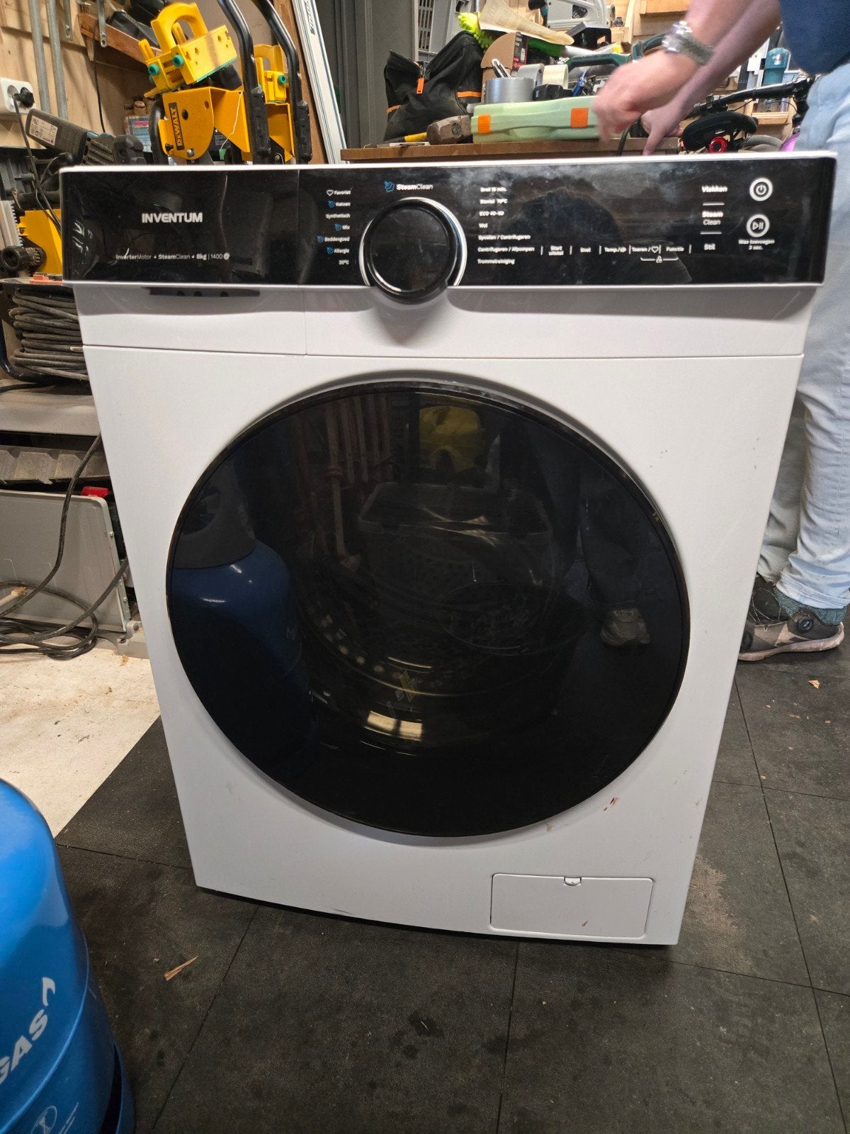 Inventum wasmachine, Ophalen, Zo goed als nieuw, 85 tot 90 cm