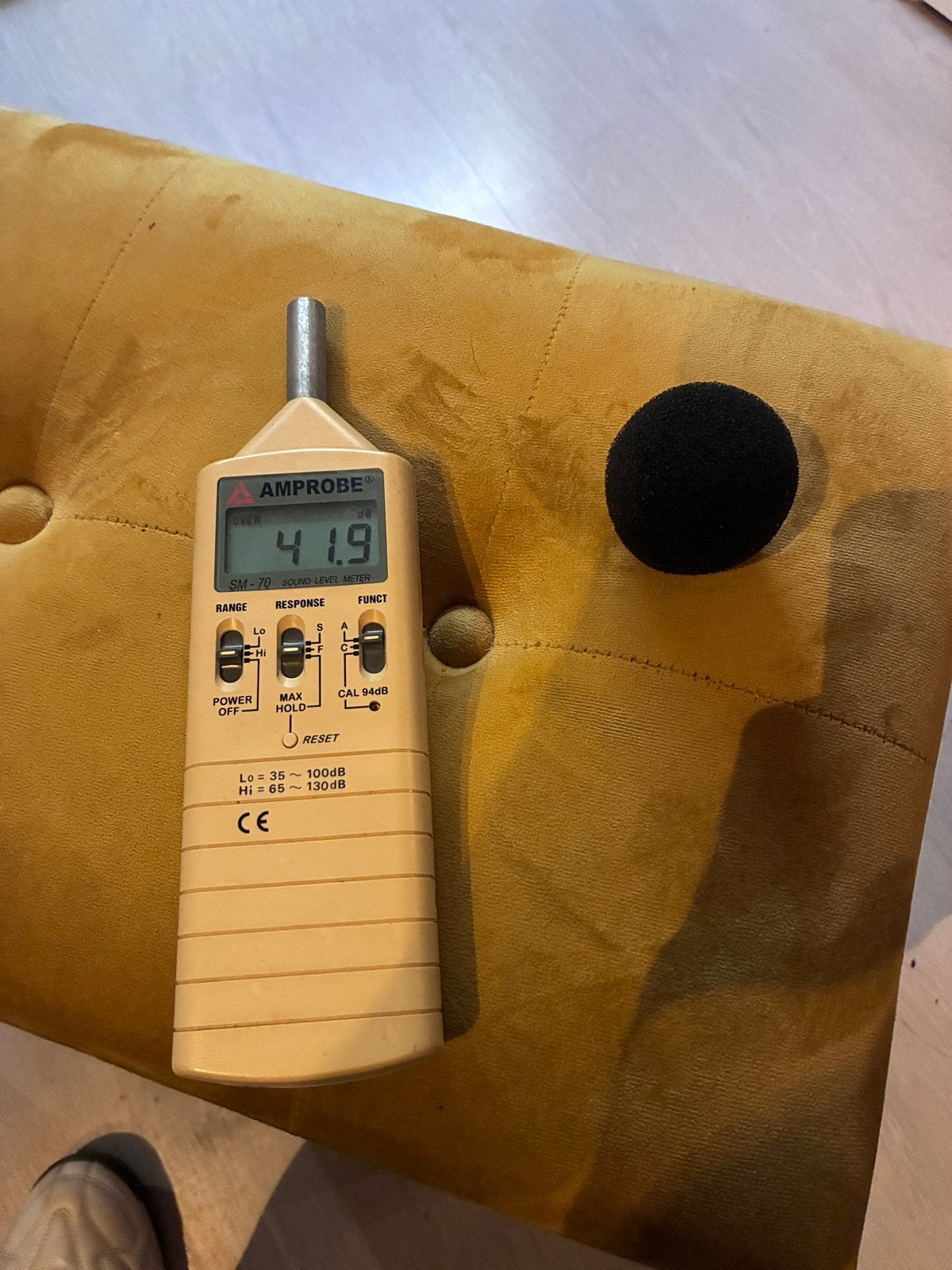 Amprobe Proffesionele decibel (db)meter, Ophalen of Verzenden, Gebruikt