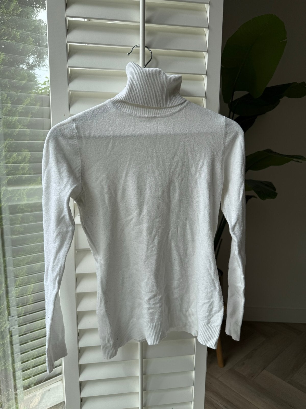 Zara witte coltrui, maat S, Ophalen of Verzenden, Zo goed als nieuw, Maat 36 (S), Wit