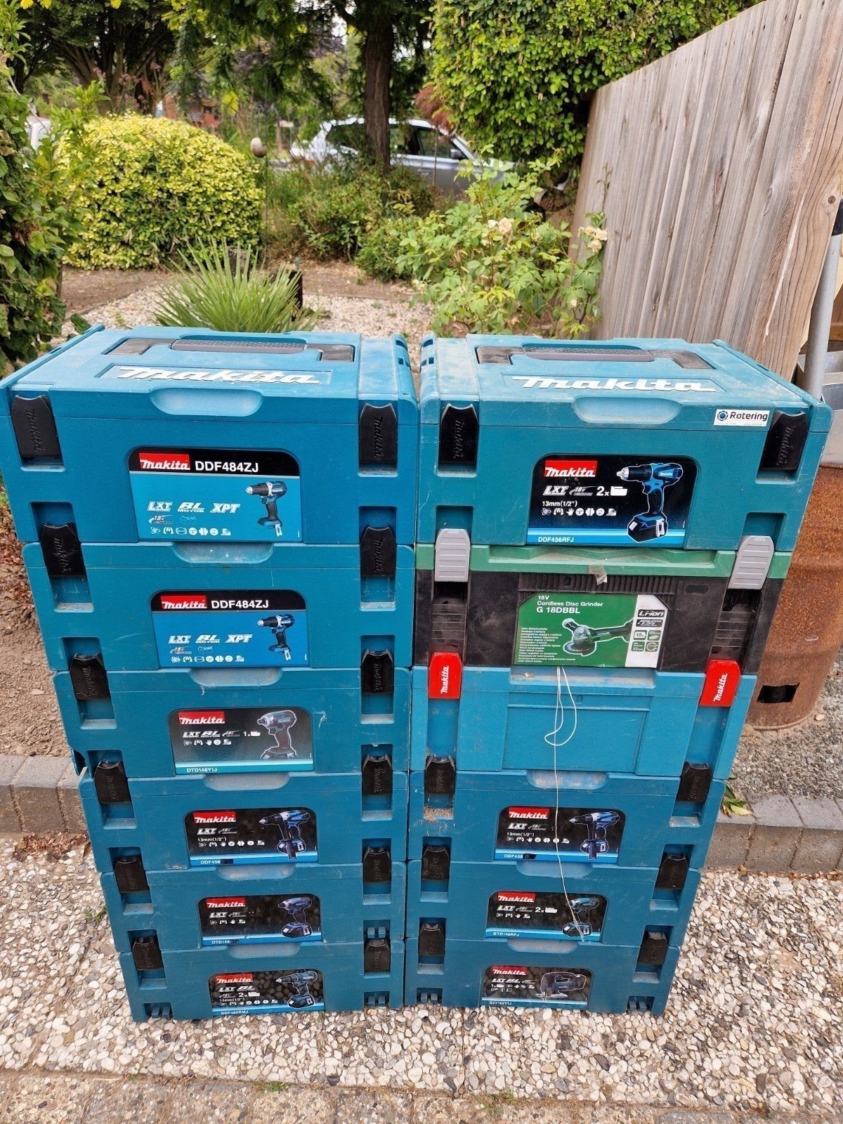 Makita M-box / systainers / kisten (maat 2 en 3), Doos, Minder dan 35 cm, Ophalen of Verzenden, Zo goed als nieuw