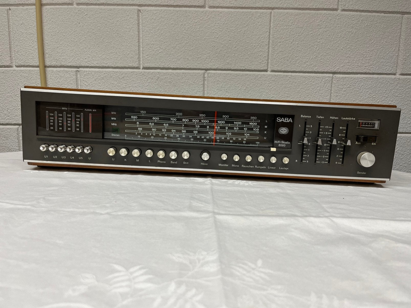 Saba HiFi Studio 8080 - Vintage, Ophalen, Saba, Gebruikt, Saba