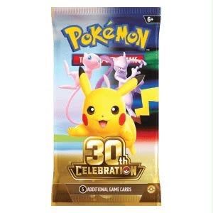 Single packs - 30th celebrations Pokémon, Ophalen of Verzenden, Nieuw, Meerdere kaarten, Foil