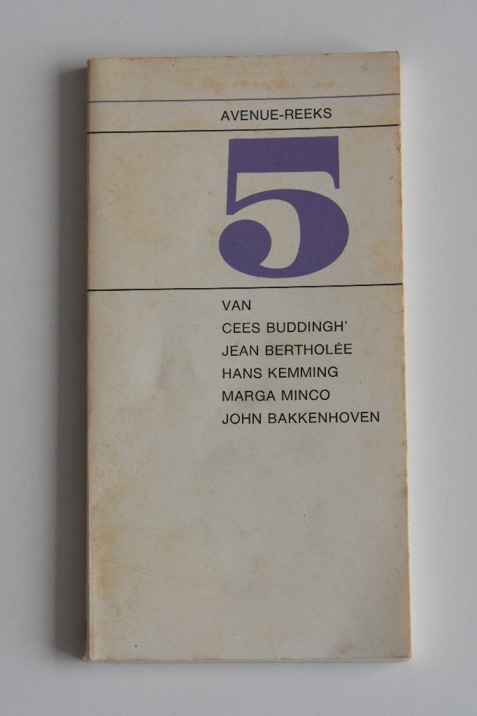 Marga Minco Cees Buddingh Hans Kemming Bakkenhoven verhalen