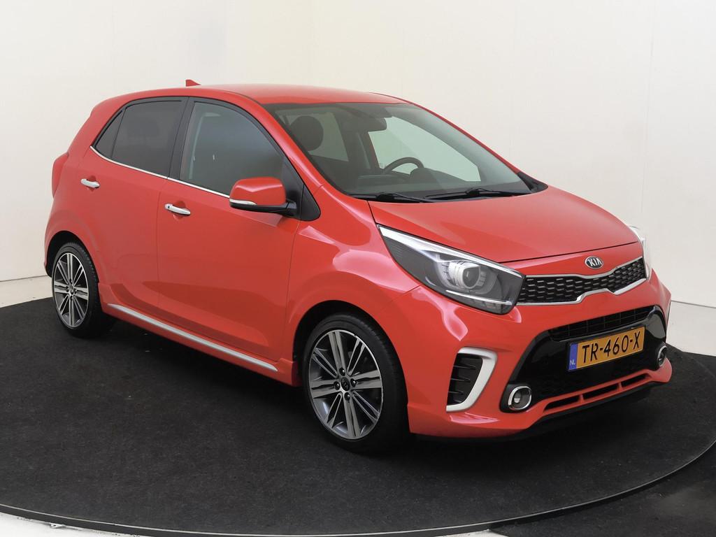 Kia Picanto 1.2 CVVT GT-Line | Apple Carplay/Android | cruis, Auto's, Voorwielaandrijving, 839 kg, Gebruikt, Euro 6