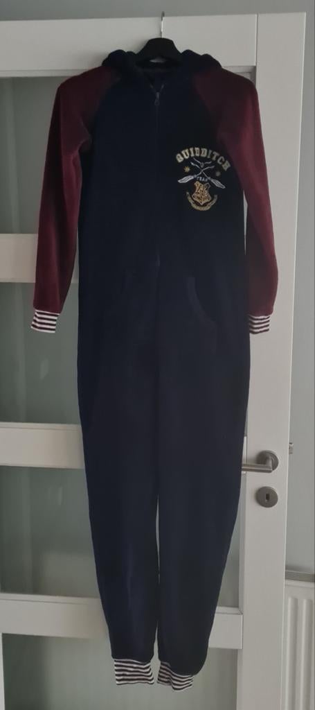 Harry Potter Quidditch Team Onesie - Maat XS, Blauw, Ophalen of Verzenden, Zo goed als nieuw, Harry Potter