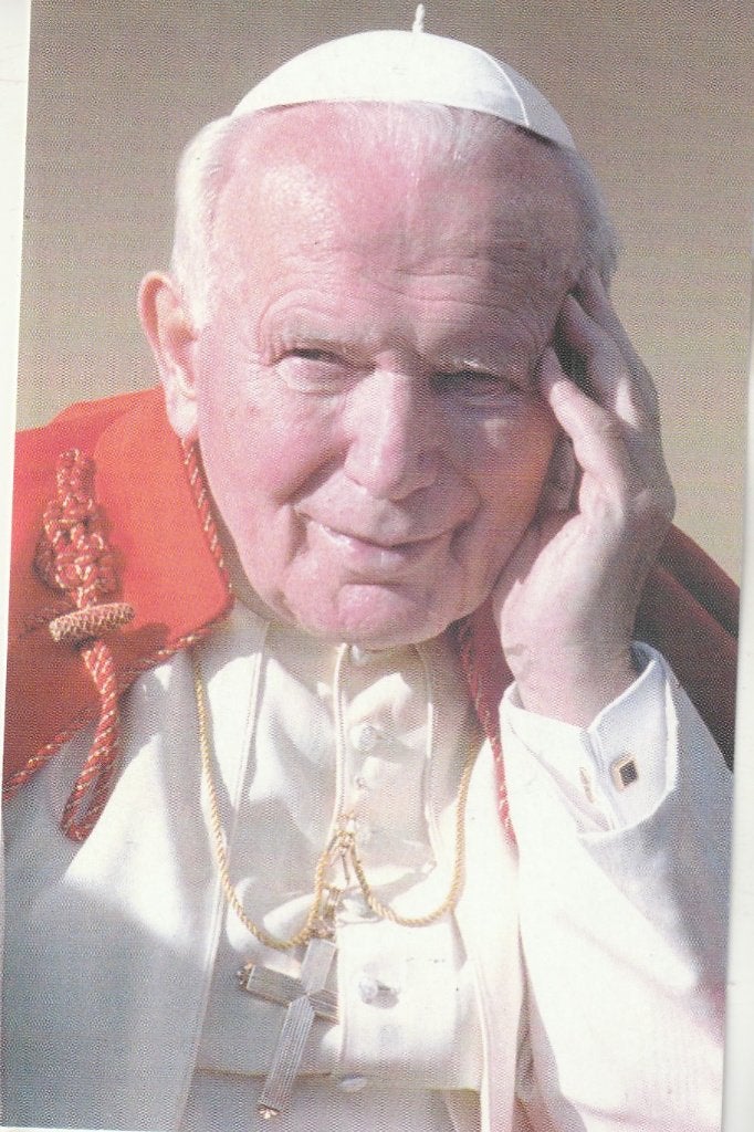 Bidprentje Johannes Paulus II 1920-2005, Ophalen of Verzenden, Bidprentje