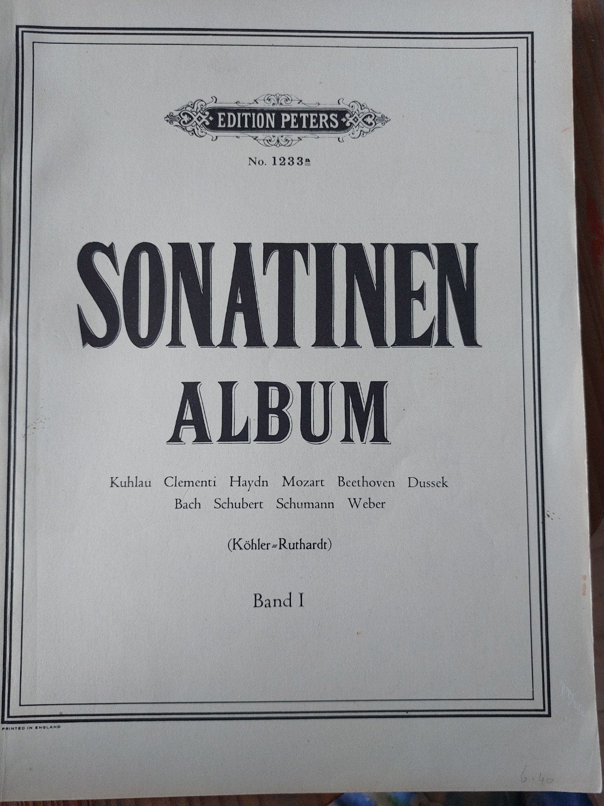 oude piano bladmuziek, Muziek en Instrumenten, Bladmuziek, Ophalen of Verzenden, Artiest of Componist, Klassiek, Piano
