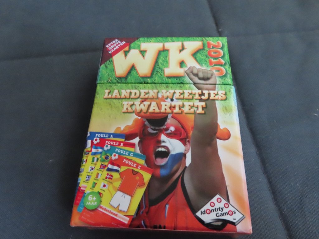 Kwartet WK Voetbal 2010 Extra groot, Ophalen of Verzenden, Zo goed als nieuw, Kwartet(ten)