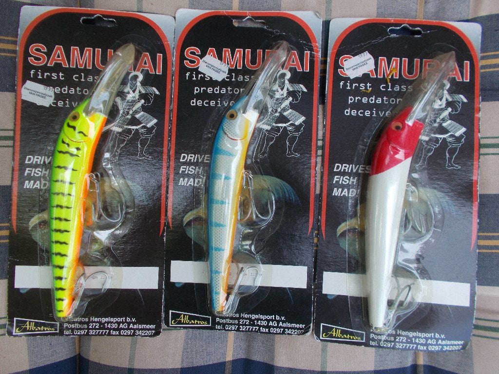 SAMURAI  first class predator  deceivers, Watersport en Boten, Hengelsport | Roofvissen, Verzenden, Nieuw, Overige typen