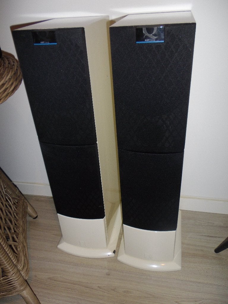 kef, set luidsprekerboxen, Ophalen, Vloerstaande luidspreker, Gebruikt, 60 tot 120 watt