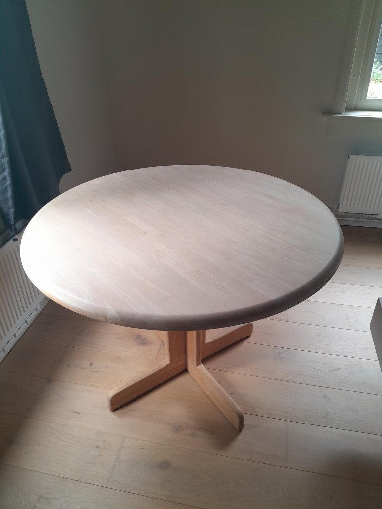 ronde tafel te koop, Huis en Inrichting, Tafels | Salontafels, Ophalen, Gebruikt, Rond, 75 – 100