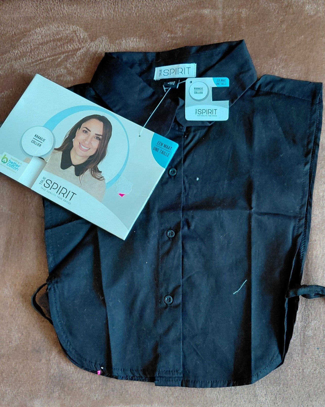 Esprit Kraagje Colliertje Zwart - One Size, Maat 38/40 (M), Zwart, Nieuw, Ophalen of Verzenden