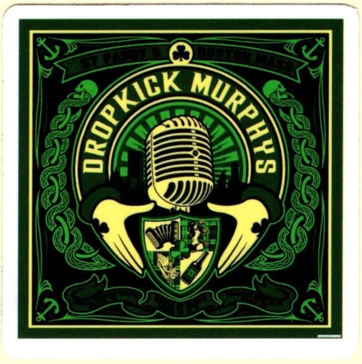 Dropkick Murphys sticker, Verzamelen, Verzenden, Nieuw, Foto of Kaart