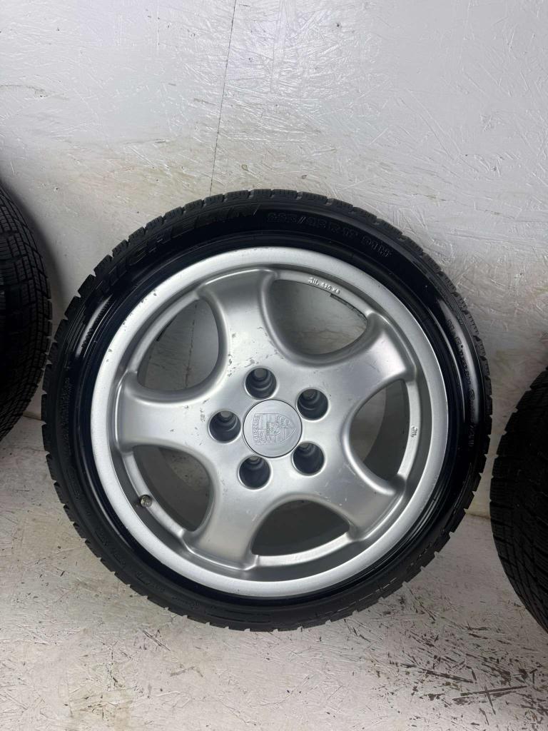 Porsche 911 944 968 928 velgen 17" 5x130 winterset boxter, Niet ingevuld, Gebruikt, Banden en Velgen, Niet ingevuld