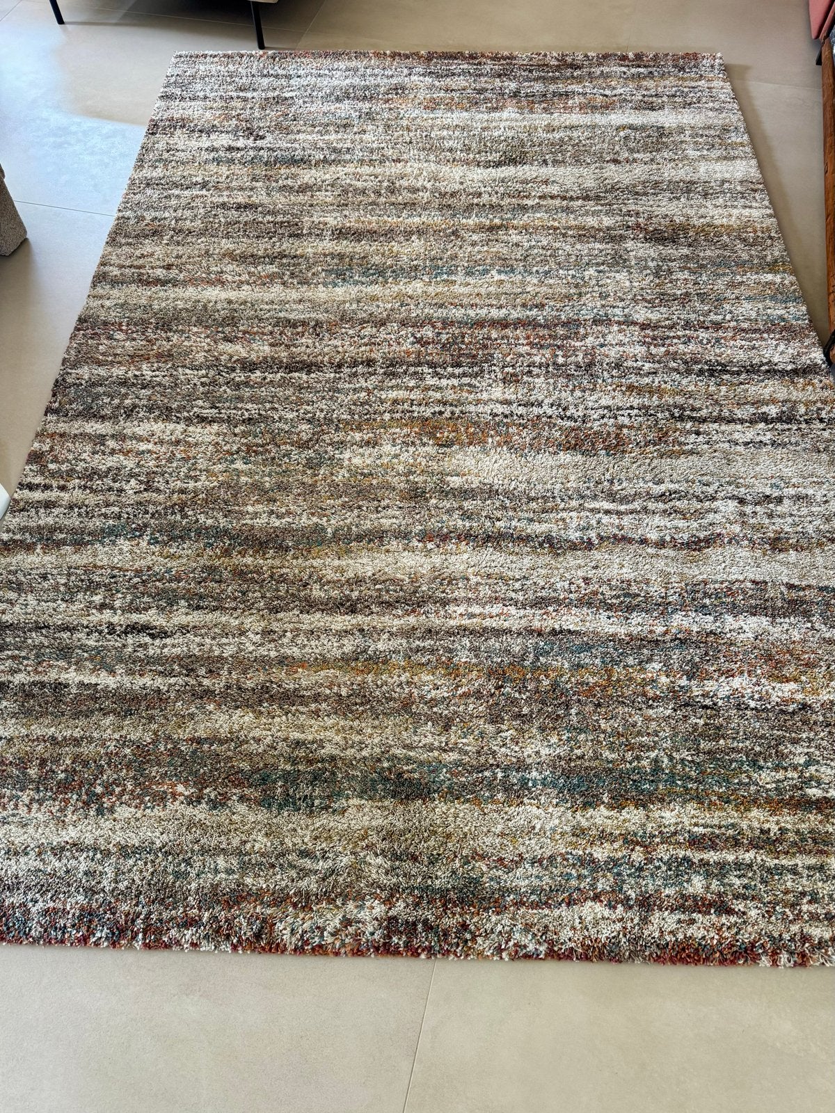 Eurogros Vloerkleed Malta 200x290 - Zo goed als nieuw, Ophalen, Beige, Zo goed als nieuw, 200 cm of meer