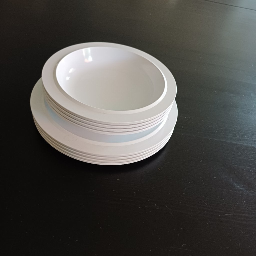 campingservies, Caravans en Kamperen, Kampeeraccessoires, Ophalen, Zo goed als nieuw