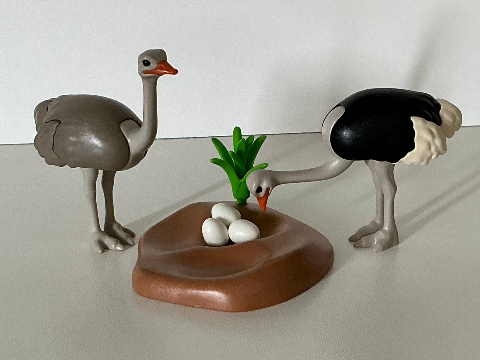Playmobil 6646 struisvogels met nest, Kinderen en Baby's, Speelgoed | Playmobil, Wild life, Gebruikt, Complete set, Overige typen