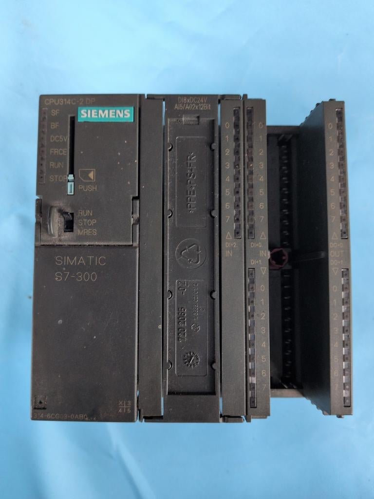 Siemens SIMATIC S7-300 CPU314C-2 DP PLC - Ongetest, Ophalen