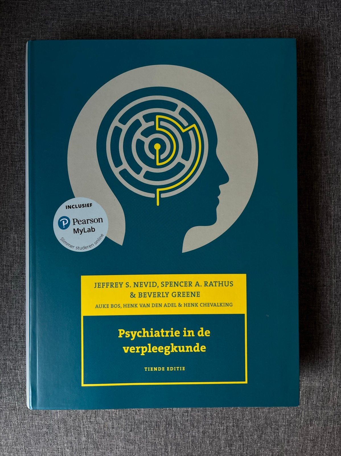 Psychiatrie in de verpleegkunde - Tiende editie, Boeken, Studieboeken en Cursussen, Ophalen of Verzenden, Gamma, Zo goed als nieuw