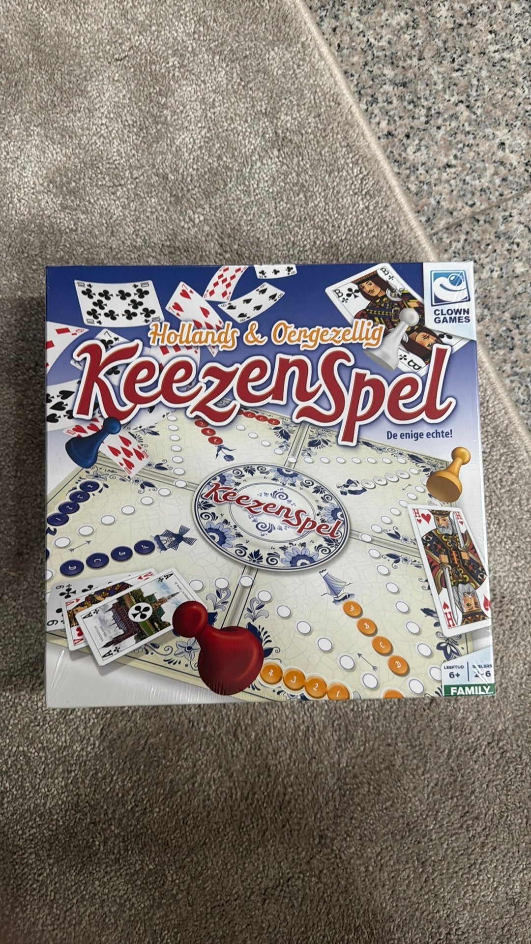 Keezenspel bordspel, Ophalen of Verzenden, Zo goed als nieuw