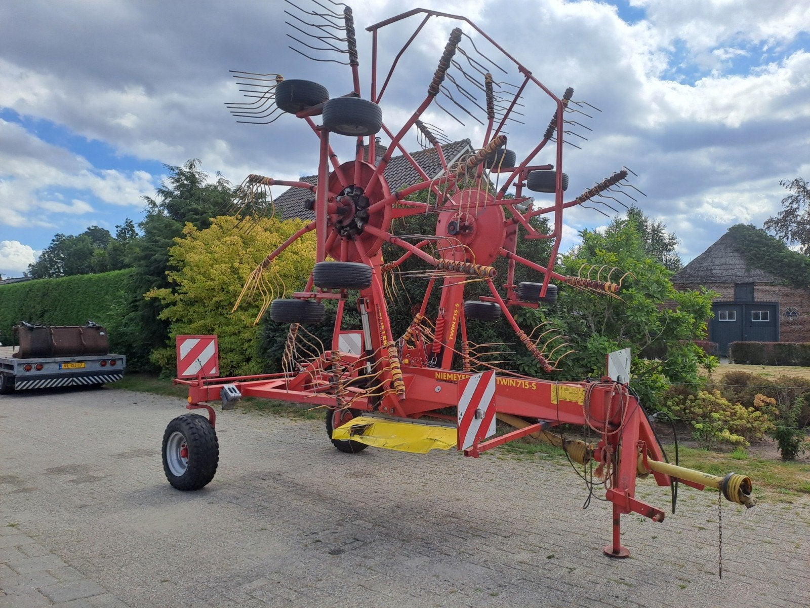 Niemeijer Twin 715-s dubbele zwadhark wiers duiner, Zakelijke goederen, Ophalen, Veehouderij, -, -