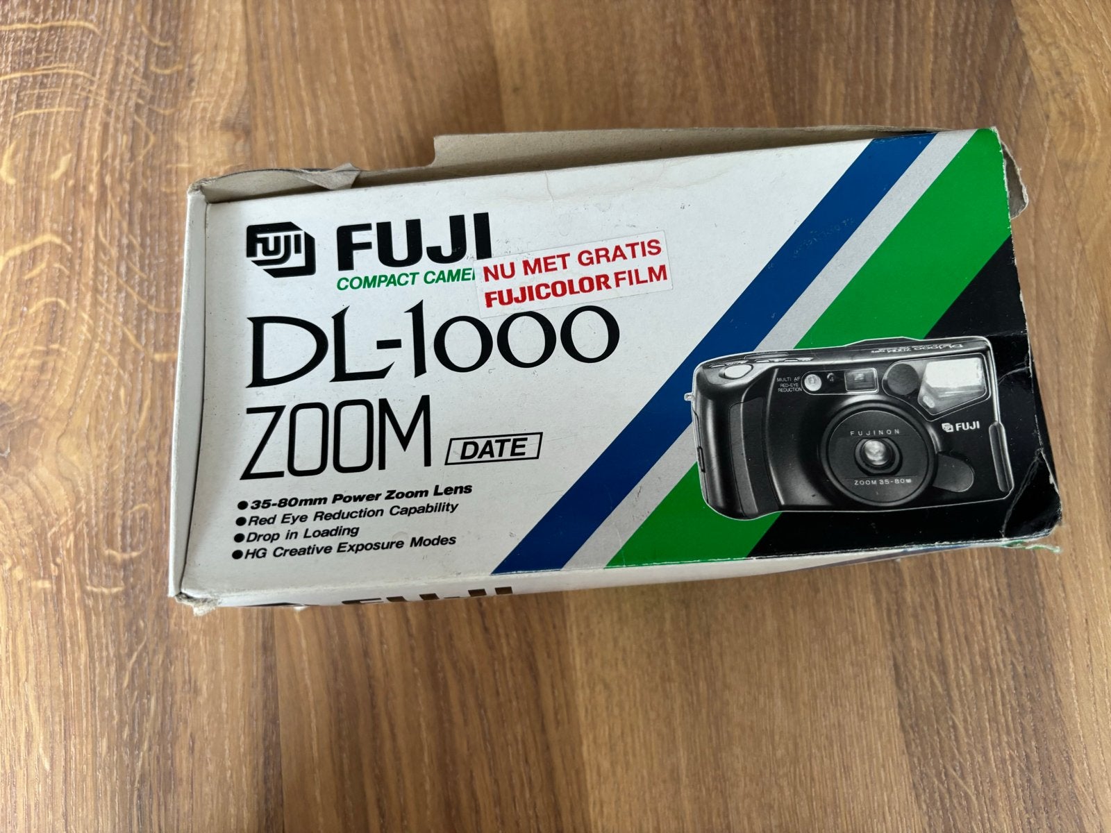 Fuji DL-1000 Zoom Date Compact Camera, Ophalen of Verzenden, Gebruikt, Compact, Fuji