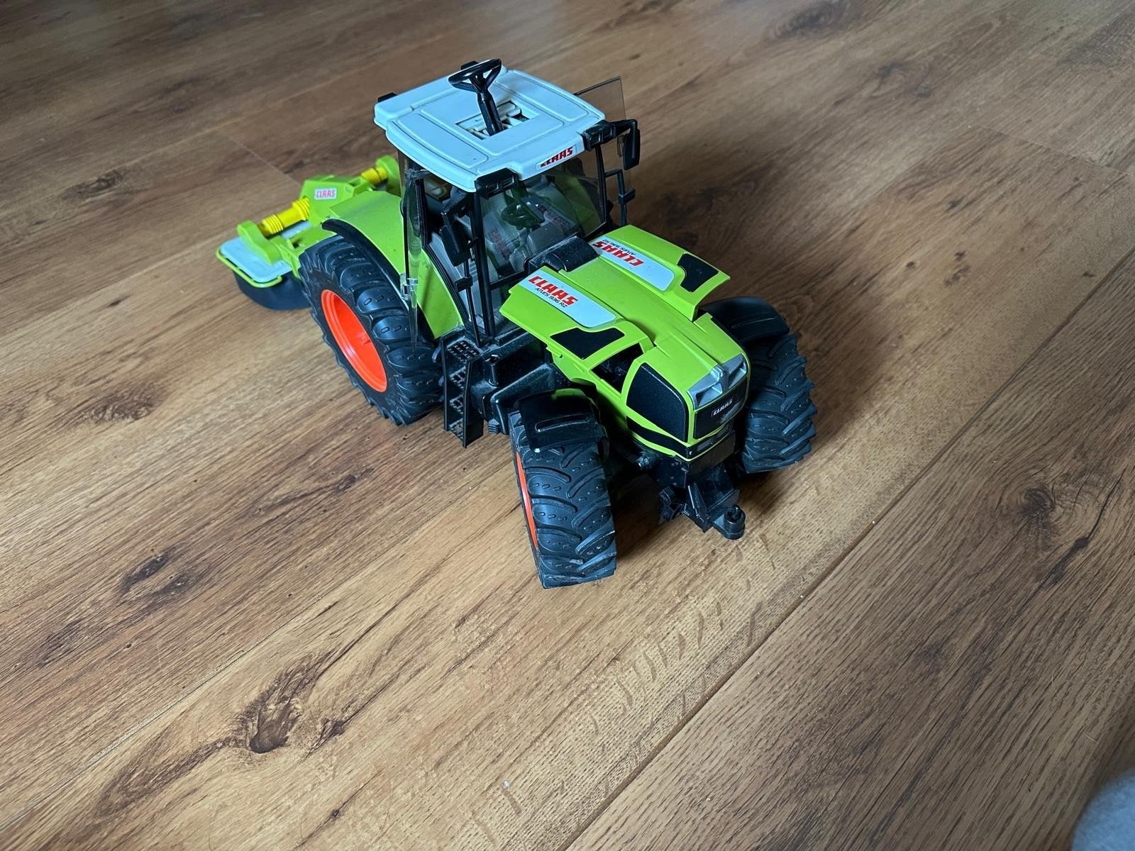 Claas Tractor met maai-accessoire - Speelgoed, Ophalen of Verzenden, Gebruikt
