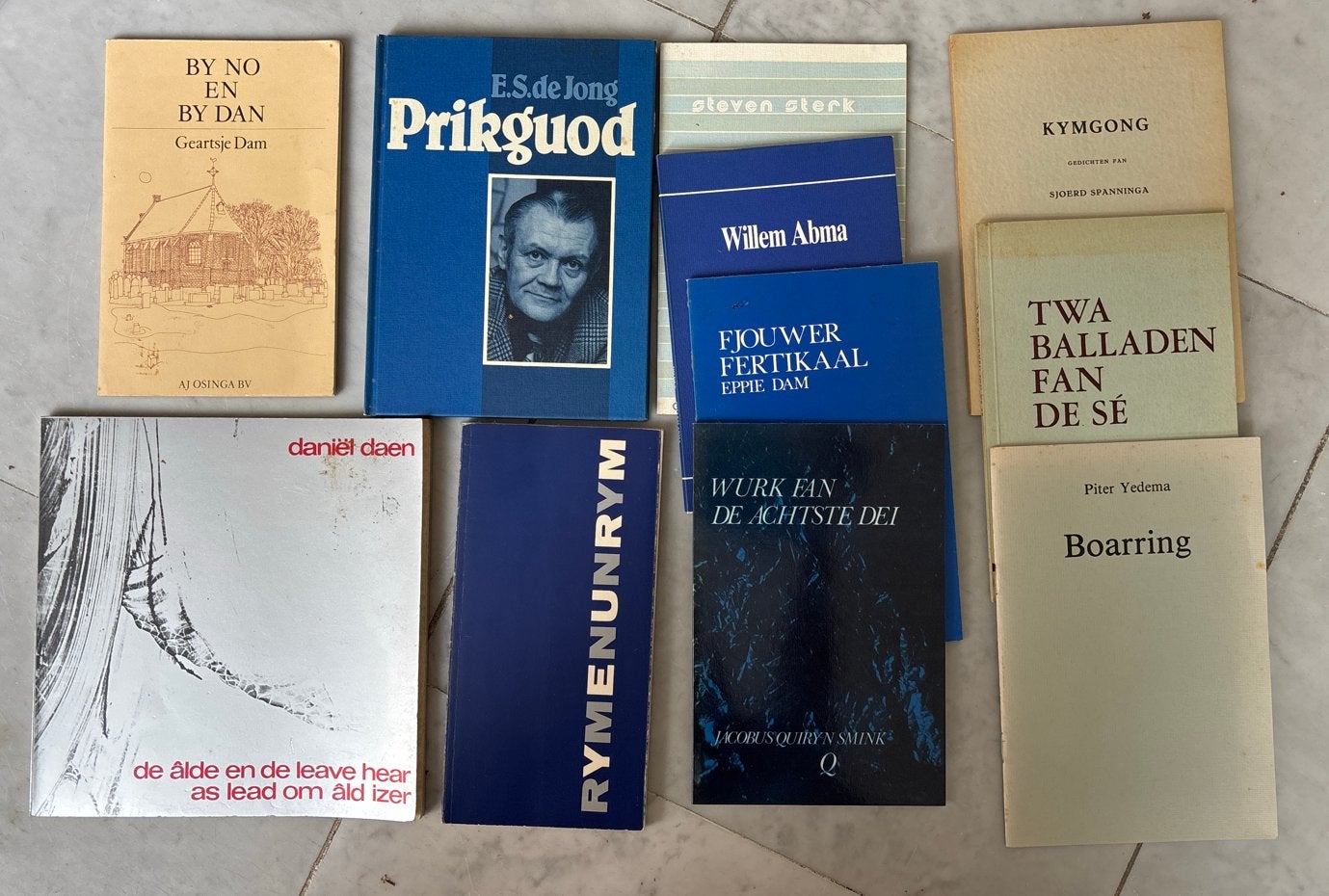 11 stuks Collectie Friese Gedichten - Diverse Auteurs, Ophalen of Verzenden, Gelezen, Meerdere auteurs