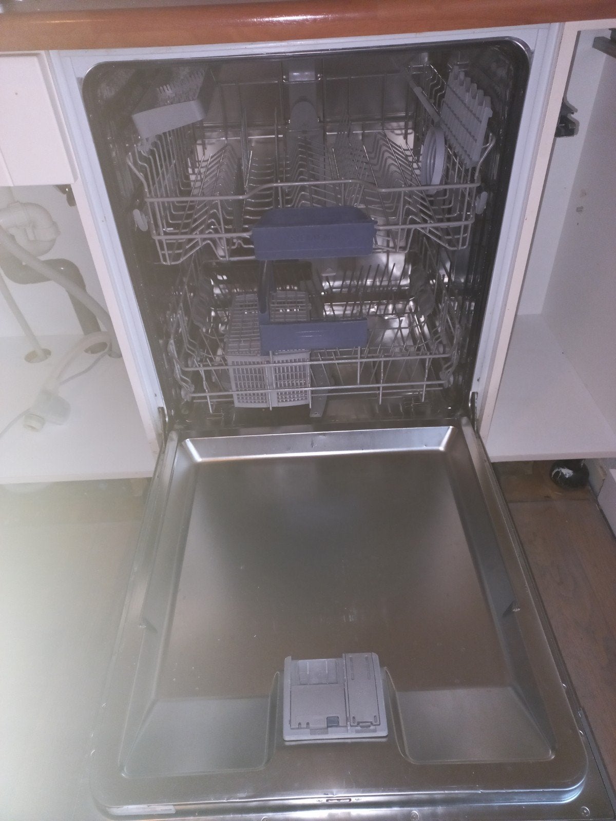 Siemens half inbouw vaatwasser, Witgoed en Apparatuur, Vaatwasmachines, Ophalen, Inbouw, Minder dan 85 cm