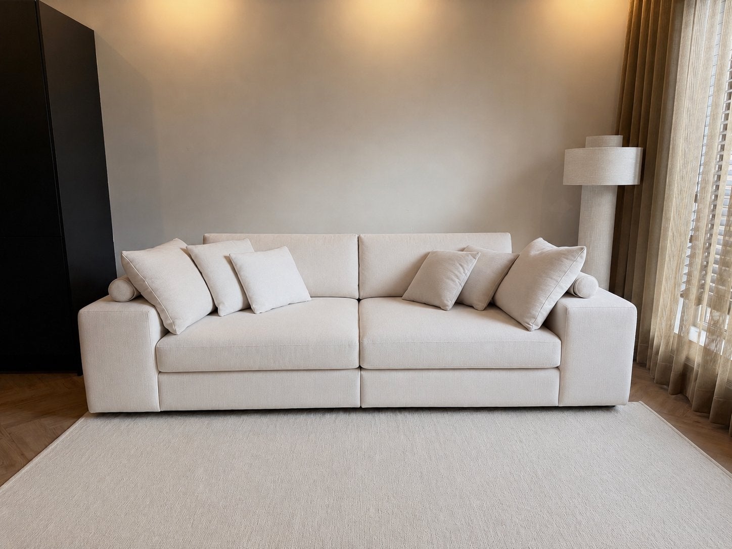 Eichholtz Sofa Vista Grande bank - Zo goed als nieuw, Ophalen, 250 tot 300 cm, 100 tot 125 cm, Driepersoons