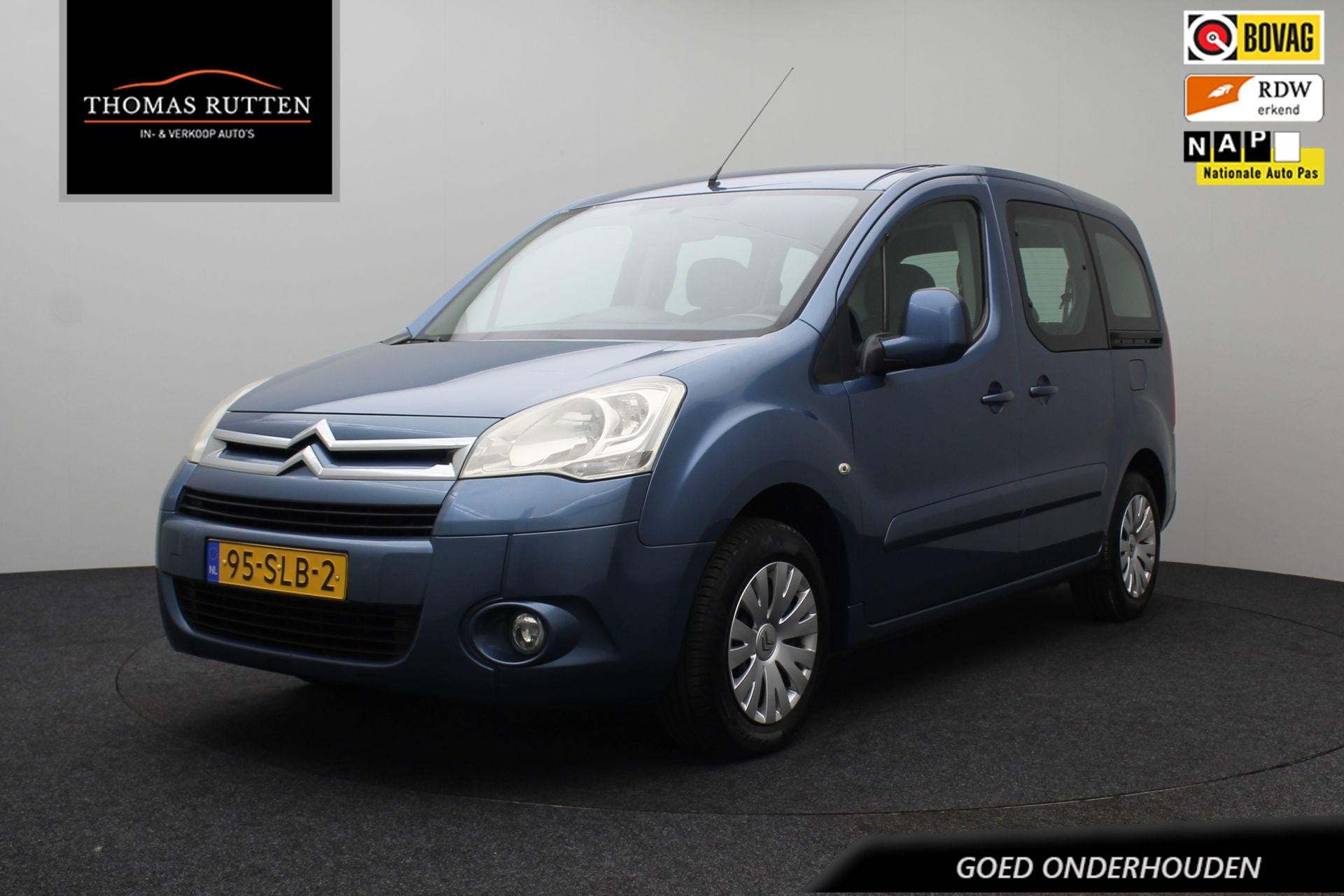 Citroen Berlingo 1.6 VTi Multispace 2011 | Onderhoudshistori, Auto's, Voorwielaandrijving, Euro 5, Gebruikt, 4 cilinders