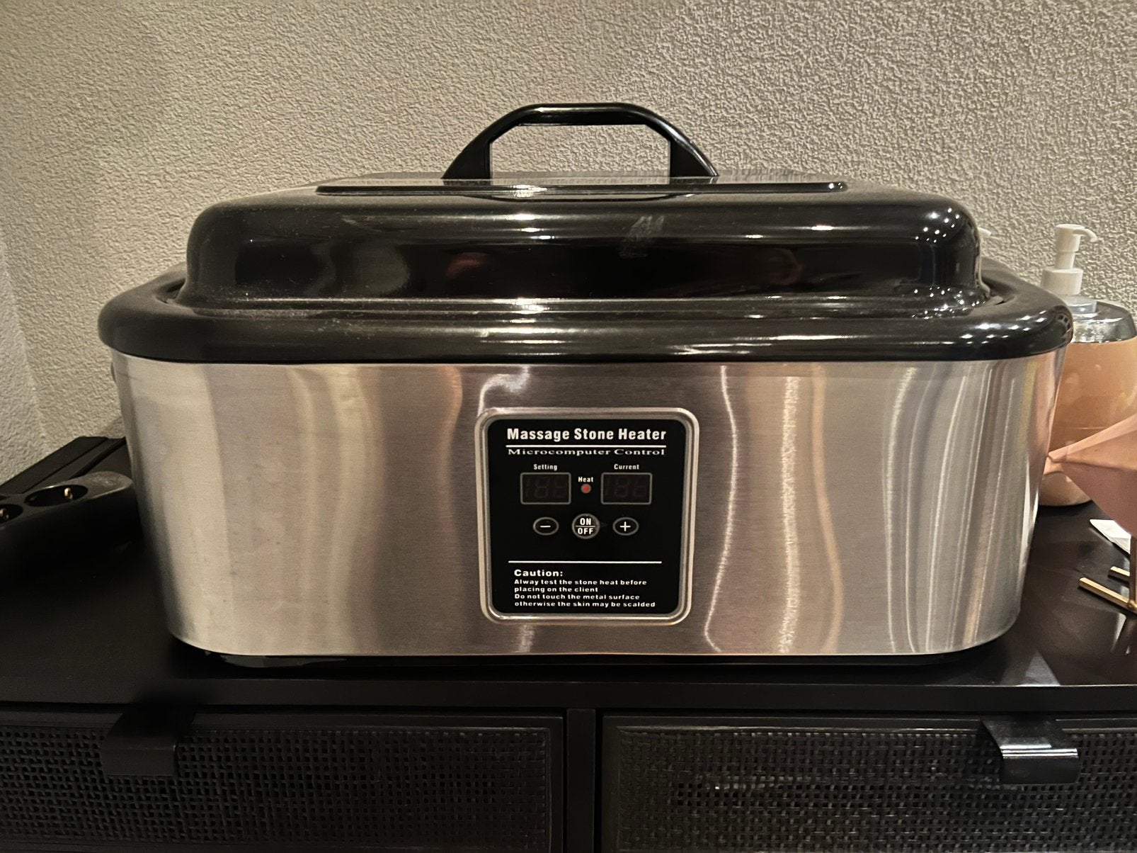 Hotstone heater/verwarmer 17 liter incl. hotstonestenen, Ophalen of Verzenden, Zo goed als nieuw, Hotstone