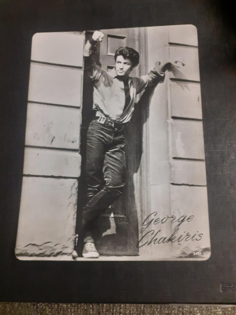George chakiris, Ophalen of Verzenden, 1960 tot 1980, Ongelopen, Sterren en Beroemdheden