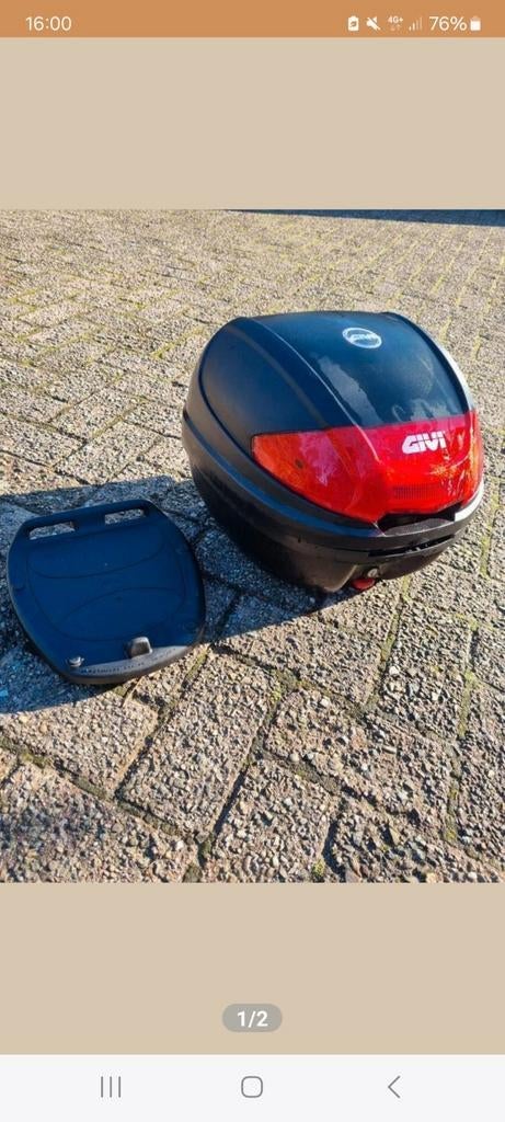 Top koffer, Ophalen of Verzenden, Zo goed als nieuw