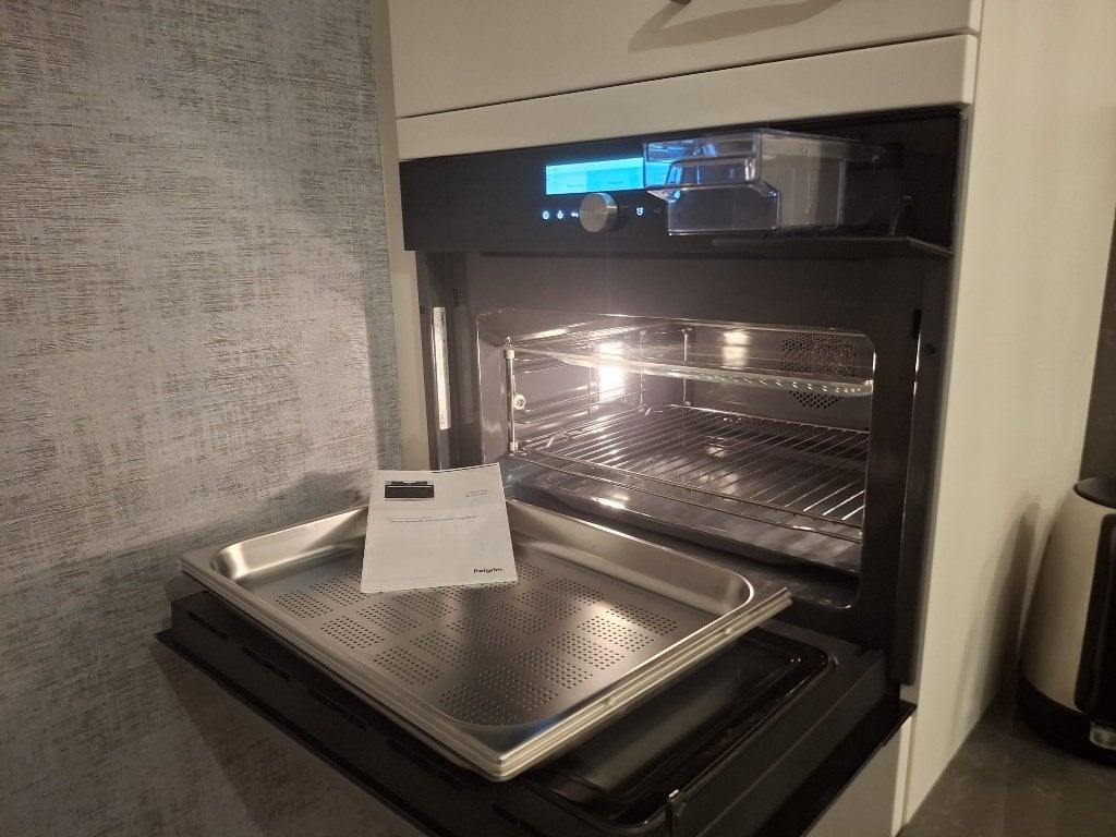 Pelgrim Combi stoomoven (COS824MAT) - nieuwstaat, Ophalen, 45 tot 50 cm, 60 cm of meer, Pelgrim