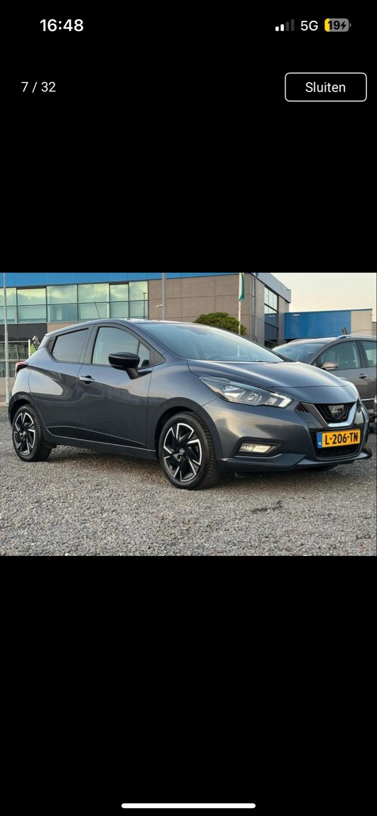 Nissan Micra 1.0 Ig-t 92pk 2021 Grijs, Voorwielaandrijving, 40 €/maand, 4 cilinders, Origineel Nederlands