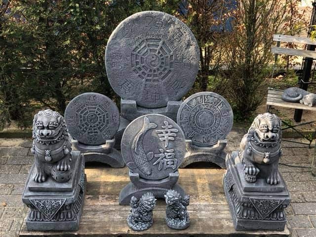 Diverse (Oosterse) Tuinbeelden, Ophalen, Nieuw, Beton, Overige typen